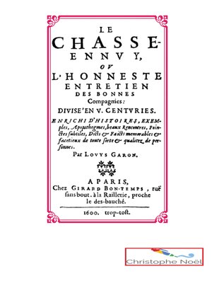 cover image of Le Chasse-Ennui